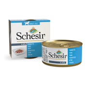 C168 SCHESIR طعام معلب للقطط تونة شرائح حقيقية في ماء مالح طبيعي 56x 85 gr product image