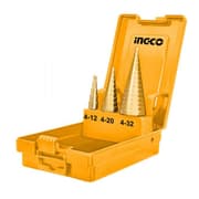 طقم ريش مثقاب متدرج (Step Drill) 3 قطع product image