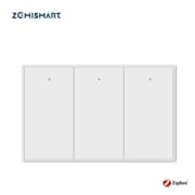 مفتاح ذكي ثلاثي- Zigbee Mesh-Zemismart - US Type - ابيض product image