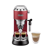 محضرة إسبريسو ديلونجي بضغط 15 بار وسعة 1.1 لتر 1300 واط لون احمر product image