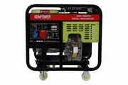 مولد ديزل جين باور قدرة 12 kVA نظام 3 فاز وتشغيل كهربائي ATS product image