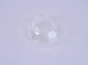 علب حلويات كريستال دائري DC250 مع غطاء - 50 قطعة - RZ product image