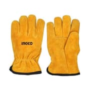 قفازات جلد بقر انكو 10 بوصة مبطنة للسائقين والفنيين product image