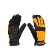قفازات ميكانيك انكو XL ميكروفايبر أسود وأصفر product image