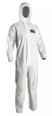 غطاء واقي للاستعمال مرة واحدة لون أبيض من COVERGAURD product image