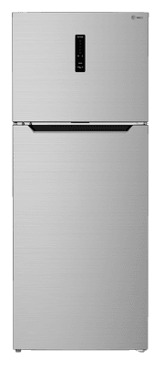 ثلاجة MEC إنفيرتر 448 لتر فضي بتصميم بدون صقيع وتحكم إلكتروني من MEC product image