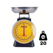 ميزان ربيع (ساعة) انكو 20 كجم وعاء ستانلس ستيل product image