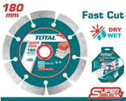 طارة قطع الماس 7 " للسيراميك والبلاط من توتال TOTAL product image