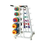 ستاند دامبلز على شكل A متعدد الاستخدامات بمادة معدن عالي الجودة و20 خطاف product image
