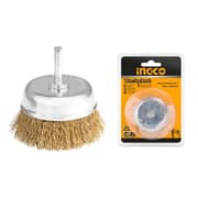 فرشاة سلك كوب انكو عمود 50 مم قطر ساق 1/4 بوصة product image