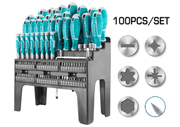 طقم مفكات مع راسيات 100 قطعة من TOTAL product image