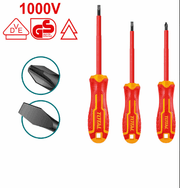 طقم مفكات معزول 3 قطع من TOTAL product image