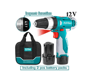 دريل شحن 12 فولت شاكوش - Total product image