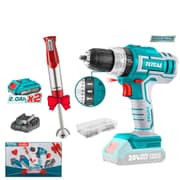 كومبو دريل شحن 20 V مع هدية خلاط غذائي شحن من توتال-TOTAL product image