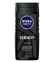NIVEA MEN Deep Clean Shower Gel 250ml product image