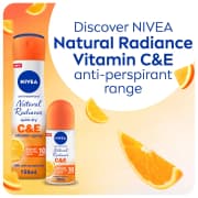 NIVEA Natural Radiance C&E Antiperspirant Spray 150ml product image