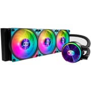 CoolerMaster MasterLiquid PL360 FLUX AIO CPU Liquid Cooler Gen2 ARGB Dual Loop Pump 360mm Radiator For AMD & Intel product image
