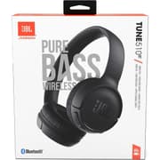 JBL Tune 510BT Bluetooth 5.0 On-Ear Headphones with JBL Pure Bass Sound & Hands-Free Calls 40-Hour Battery Life - Black product image