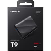 SAMSUNG T9 Portable SSD 2TB USB 3.2 Gen 2x2 External SSD Read Speeds Up to 2,000MB/s for Gaming, Students & Professionals product image