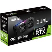 ASUS Dual GeForce RTX™ 3060 8GB GDDR6 OC Edition Axial-Tech Fans Graphic Card product image