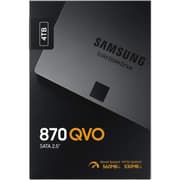 SAMSUNG 870 QVO 4TB SSD SATA 2.5” Upgrade Desktop PC or Laptop For IT Pros, Creators, Everyday Users - Retail product image