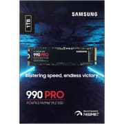 Samsung 990 PRO 1TB PCIe 4.0 NVMe M.2 (2280) Internal Solid State Drive (SSD) up to 7450 MB/s product image