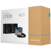 DeepCool Liquid Cooler LT520 4th Gen Dual-Chamber Pump 3100RPM Multidimensional Infinity Mirror ARGB Block 280w TDP AIO Cooler product image