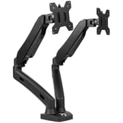 Arozzi Alzare Dual Gas Lift Monitor Arm 360° Screen Rotation Cable Management - Black product image