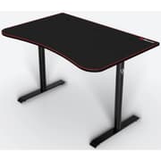Arozzi Arena Fratello Curved Desk Full Surface Water Resistant Mat Custom Monitor Mount Cable Management - Black product image