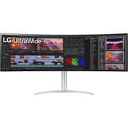 LG 49WQ95C-W 49" Curved UltraWide Nano IPS 5K 144Hz HDR 400 HDMI 2.1 G-SYNC® Compatible Adjustable Stand w/ Speakers product image