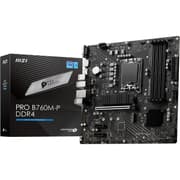 MSI PRO B760M-P DDR4 Intel 13th Gen Motherboard PCIe 4.0 DDR4 2xM.2 PCIe 4.0 Mainboard product image
