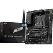 MSI PRO B760-P WIFI 6 DDR4 Intel 13th Gen Motherboard PCIe 4.0 DDR4 2xM.2 PCIe 4.0 Mainboard product image