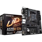Gigabyte A520M S2H AMD Ryzen AM4 NVMe PCIe 3.0 x4 M.2 3 Display Interfaces Q-Flash Plus RGB Fusion 2.0 product image