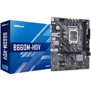 ASRock B660M-HDV LGA 1700 Intel B660 SATA 6Gb/s DDR4 Micro ATX Motherboard product image