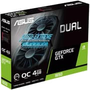 The ASUS Dual GeForce® GTX 1650 V2 OC Edition 4GB GDDR6 Video Card product image