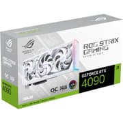 ASUS ROG Strix GeForce RTX 4090 White OC Edition Gaming Graphics Card product image