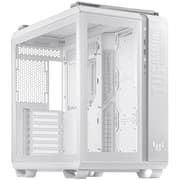 ASUS TUF GT502 Mid Tower Dual Chamber Design Independent Cooling Zones for The CPU & GPU Tool-Free Side Panels USB 3.2 Gen 2 Type-C - White product image