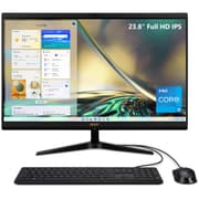 Acer Aspire All-in-One C24-1700 NEW 12Gen Intel Core i5 10-Cores w/ 24" NONE Touch Screen (Customized) - Black product image