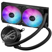 ASUS ROG RYUO III 240 ARGB AIO Liquid Cooler 240mm For Intel & AMD 2x 120mm ARGB Fans & Anime Matrix™ LED Display - Black product image