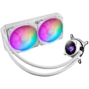 ASUS ROG Strix LC II 240 ARGB AIO Liquid Cooler 240mm Support Intel & AMD 2x 120mm 4-pin PWM Addressable RGB Fans - White product image