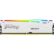 Kingston FURY Beast RGB 16GB (1 x 16GB) 5600MHz DDR5 Desktop Memory Special Edition - White product image