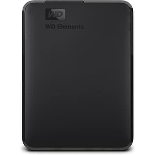 WD 1TB Elements Portable HDD USB 3.0 for PC & Mac Plug and Play Ready - Black