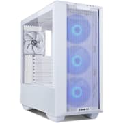 LIAN LI LANCOOL 3R-W Aluminum High Airflow Mesh Front Panel ARGB w/ 4 PWM Fans w/ USB Type-C - White product image