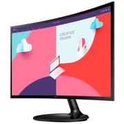 Samsung S3 S36C 24" Essential Curved 1800R Full HD 75Hz Eye Care AMD FreeSync HDMI & D-Sub Interface - Black product image
