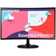 Samsung S3 S36C 27" Essential Curved 1800R Full HD 75Hz Eye Care AMD FreeSync HDMI & D-Sub Interface - Black product image
