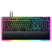 Razer BlackWidow V4 Pro Wired Mechanical Tactile & Clicky ABS Command Dial Programmable Macros Chroma RGB w/ Wrist Rest - Green Switches product image