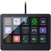 Razer Stream Controller X All-in-One Keypad For Streaming 15 Switchblade Buttons Multi-Link Macros Swappable Magnetic Faceplate Designed for PC & Mac product image