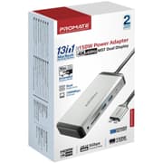 Promate VersaHub-MST 12-in-1 MacBook Docking Station Extended Multi-Display Dual 4K HDMI Premium 100W Dual Pin MacBook product image