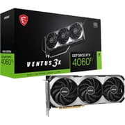 MSI Gaming VENTUS 3X E1 GeForce RTX 4060 Ti 8GB GDRR6 128-Bit TORX Fan Graphics Card product image
