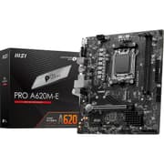 MSI PRO A620M-E ProSeries DDR5 AMD AM5 Ryzen 7000 PCIe 4.0 1xM.2 Slots 1Gb LAN USB 3.2 Gen 1 product image